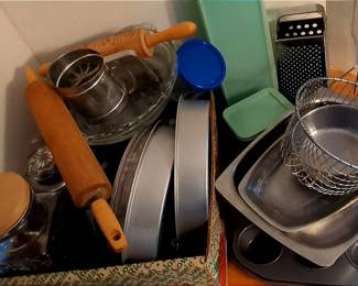 Mystery Kitchen Goods Lot
