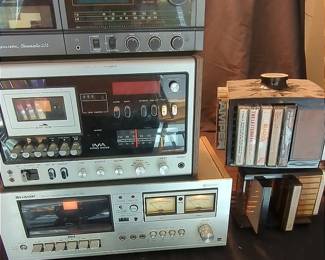 Cassette Decks And Cassette Storage