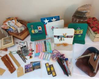 Book Ends, Book Plates, Bookmarks And Various Other Reading Items