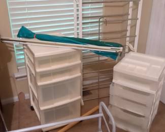 Shoe Racks, Plastic Storage, Curtain Rods