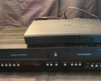 Blue Ray, VHS And Dvd Player