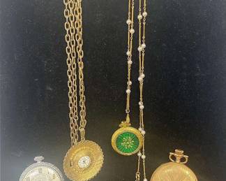 Vintage Pocket Watch Assortment