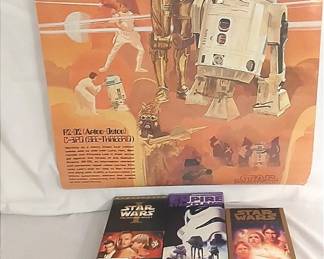 Star wars VHS Tapes And Poster