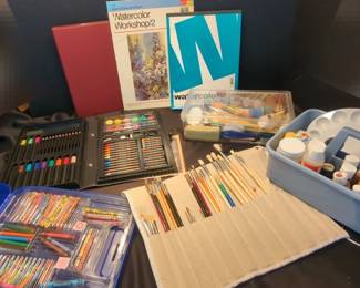 Painting And Craft Material Mystery Lot