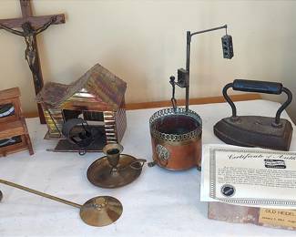 Various Decorative Items And Music Boxes