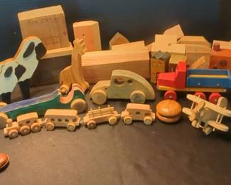 Wooden Toy Lot