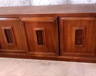 04 Mid Century Wood Credenza
