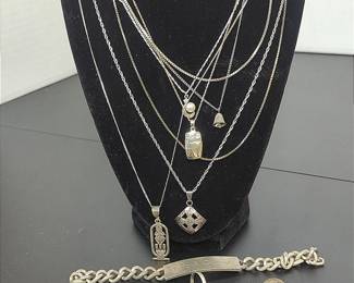 Sterling Jewelery Lot