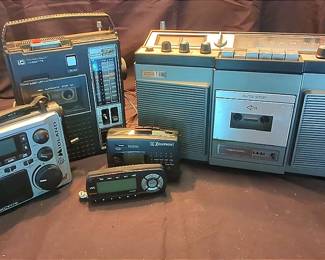 Portable Cassette Players And Radios