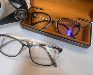 Designer frames, Versace, etc. just replace the lens
