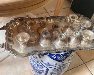 Small amount of sterling melt
