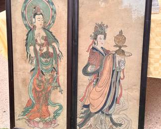 Chinese paintings large