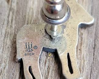 James Avery sterling donkey pin