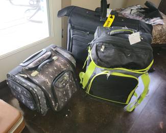 Assorted luggage and bags