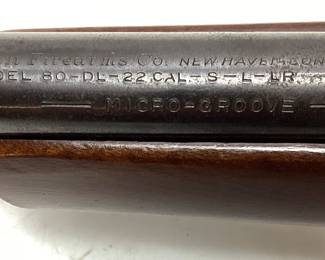 VTG. MARLIN FIREARMS .22cal MODEL 80-DL .22 S-L & & LR BOLT ACTION RIFLE