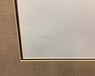 SIGNED RODNEY TALLEY #1 OF #75 ARTWORK SIGNED RODNEY TALLEY #1 OF #75 ARTWORK 25.5" L X 27.5