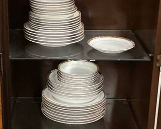 (3) SETS OF CHINA, NORITAKE HARTFORD, STYLE HOUSE & NORITAKE CHANOSSA NO SHIPPING PICKUP ONLY