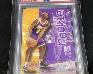 1996-97 KOBE BRYANT SKYBOX PREMIUM CARD #203 GRADED NM-MT 8