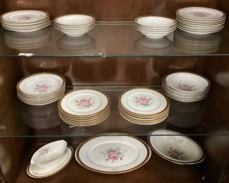 (3) SETS OF CHINA, NORITAKE HARTFORD, STYLE HOUSE & NORITAKE CHANOSSA NO SHIPPING PICKUP ONLY