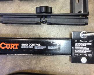 CURT 10000LBS SWAY CONTROL HITCH KIT Fits: 2" x 2" trailer hitch receivers rated for use with weight distribution systems Tongue weight: 800 lbs - 1,000 lbs Maximum gross towing weight: 10,000 lbs Ball size: 2-5/16" Lift bracket positioning: about 30" back from center of coupler Maximum rise: 6" from top of hitch receiver opening Maximum drop: 2-1/2" from top of hitch receiver opening Sway control attachment point: 24" back from center of coupler