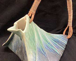 ARTIST SIGNED POTTERY PITCHER