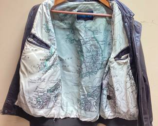 RARE JOE CAMEL BOMBER LEATHER JACKET RJR XL VINTAGE LEATHER JOE CAMEL BOMBER JACKET BY AMERICAN BORN. VERY GOOD CONDITION