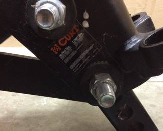 CURT 10000LBS SWAY CONTROL HITCH KIT Fits: 2" x 2" trailer hitch receivers rated for use with weight distribution systems Tongue weight: 800 lbs - 1,000 lbs Maximum gross towing weight: 10,000 lbs Ball size: 2-5/16" Lift bracket positioning: about 30" back from center of coupler Maximum rise: 6" from top of hitch receiver opening Maximum drop: 2-1/2" from top of hitch receiver opening Sway control attachment point: 24" back from center of coupler