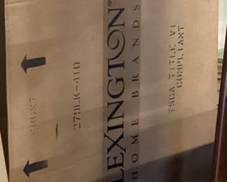 LEXINGTON LIDO SHORES DESK, NIB, UNASSEMBLED