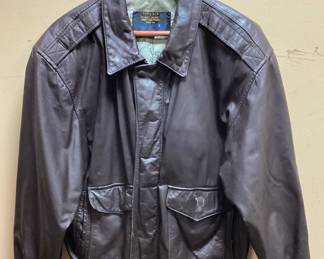 RARE JOE CAMEL BOMBER LEATHER JACKET RJR XL VINTAGE LEATHER JOE CAMEL BOMBER JACKET BY AMERICAN BORN. VERY GOOD CONDITION