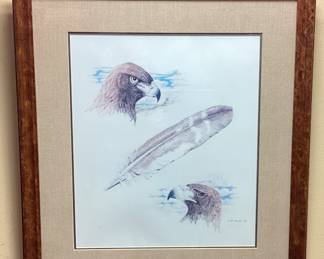 SIGNED RODNEY TALLEY #1 OF #75 ARTWORK SIGNED RODNEY TALLEY #1 OF #75 ARTWORK 25.5" L X 27.5