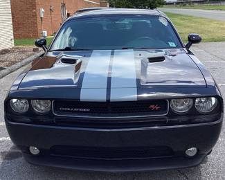 2014 Dodge CHALLENGER R/T VIN: 2c3cdybt1eh115673 Miles: 125,152 Engine: 5.7 LITER Color: BLACK 2014 DODGE RT CHALLENGER HEMI 5.7 LITER V8 COUPE, 6 SPEED MANUAL, 20in RIMS, CAR IS IN GOOD RUNNING CONDITION, A/C COLD, TIRES GOOD CONDITION, LEATHER INTERIOR, REAR SPOILER, RACING STRIPES, LEFT & RIGHT HOOD SCOOPS