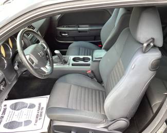 2014 Dodge CHALLENGER R/T VIN: 2c3cdybt1eh115673 Miles: 125,152 Engine: 5.7 LITER Color: BLACK 2014 DODGE RT CHALLENGER HEMI 5.7 LITER V8 COUPE, 6 SPEED MANUAL, 20in RIMS, CAR IS IN GOOD RUNNING CONDITION, A/C COLD, TIRES GOOD CONDITION, LEATHER INTERIOR, REAR SPOILER, RACING STRIPES, LEFT & RIGHT HOOD SCOOPS