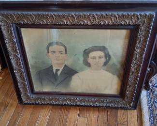 antique handcolored photos