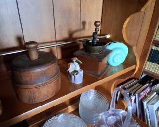 antique coffee grinder