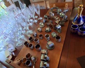 antique napkin ring collection