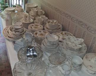 Lawley Apple Blossom set of ironstone