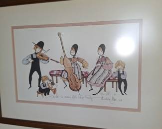 P.Buckley Moss signed lithographs