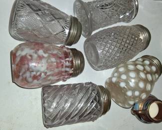 sugar shaker collection. great for breakfast tables!