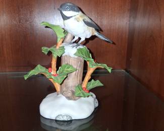 bisque bird statuary collection