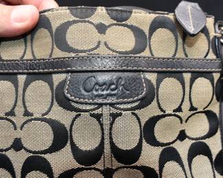 Coach style cross body bag