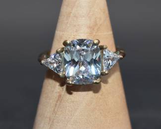 sparkly ring-stamped 925-size 6