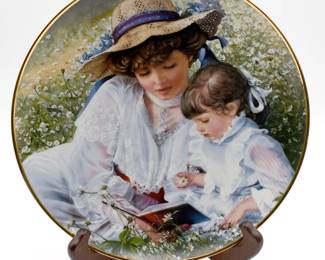"Once upon a time" collector plate