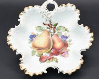 vintage fruit dish