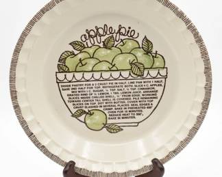Royal China pie plate