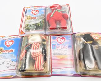 lot of 3 McDonald's Ty Beanie Babies