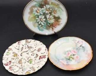 lot of 3 mini decorative plates