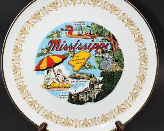 Mississippi souvenir plate
