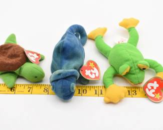 lot of 3 Teenie Beanie Babies