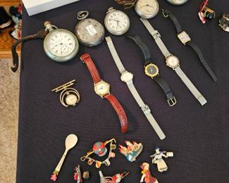 Watches, German Pins