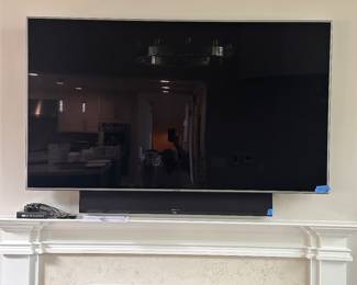 TV and sound bar